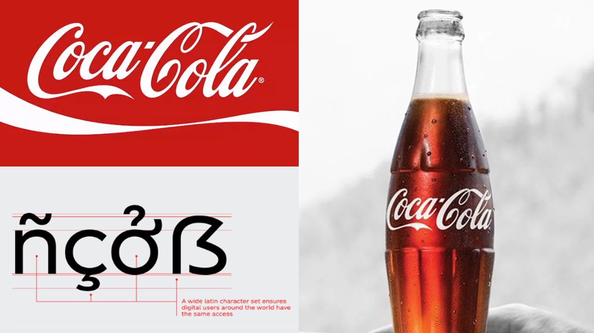 可口可乐推出了品牌定制字体